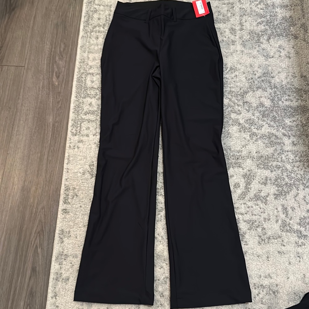 SPANX sunshine kick flare pant black size XS NWT